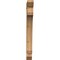 Ekena Millwork Legacy Slat Smooth Bracket, Western Red Cedar, 3 1/2"W x 24"D x 36"H BKT04X24X36LEC06SWR - alternate 2